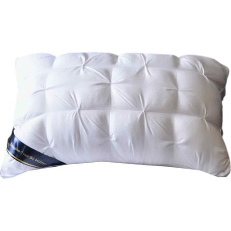 Hôtel cinq étoiles avec oreiller cervical lavable en plumes et velours, oreiller domestique simple indéformable (1/5)
