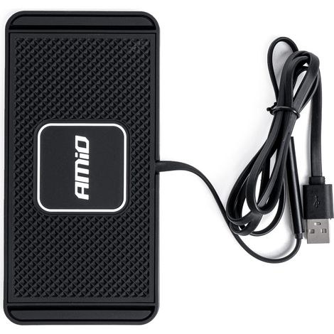 Cargador inalámbrico inductivo para coche amio-03144 de 15 W (1/4)
