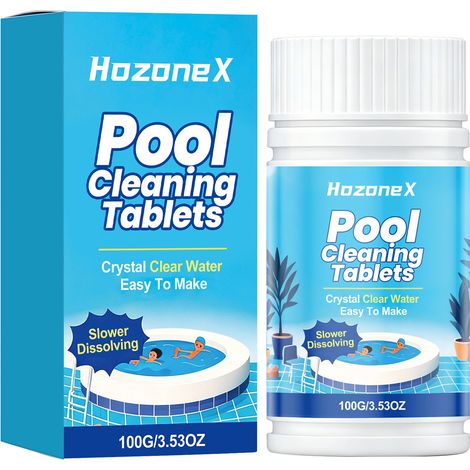 Poolreinigungstücher lösen sich schnell auf und entfernen Flecken, hinterlassen saubere und geruchsfreie Oberflächen – 100 g -- DTEKGAZ (1/5)