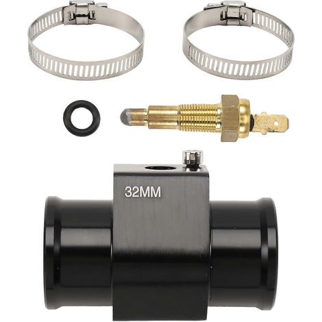 32/28 mm Wassertemperatur-Verbindungsrohr-Schlauchadapter mit 1/8 Zoll NPT Motorkühlgebläse-Thermostat-Temperatursensorschalter 32 mm (1/5)