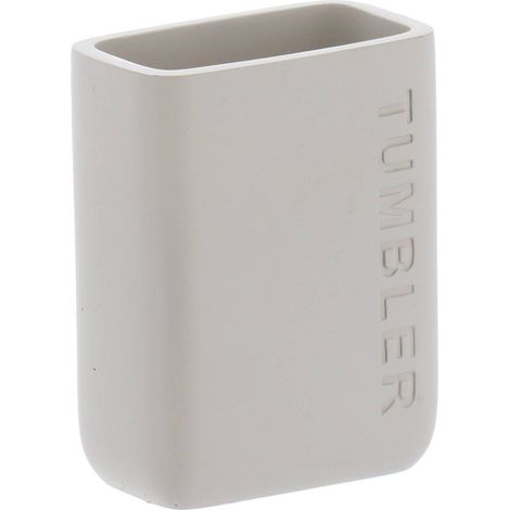 Becher aus schwerem polyresin 250 ml - beige - Tendance