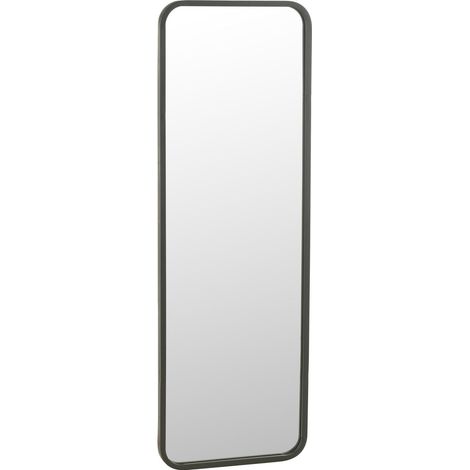 Miroir rectangulaire noir mat en métal - noir mat (1/4)
