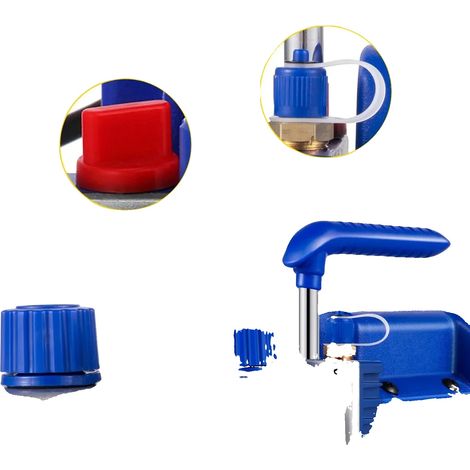 Vakuumpumpe, 1/4 PS, 3 CFM, 1440 U/min, 5 Pa, Ölkapazität 220 ml (1/5)