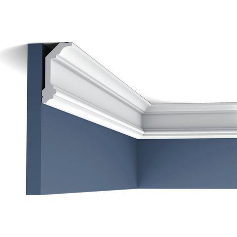 Cornisa Moldura Perfil de estuco Orac Decor C321 LUXXUS Elemento decorativo para pared y techo 2 m