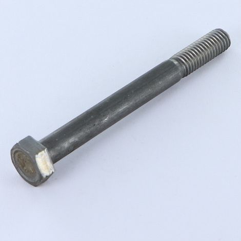 Corps de boulon filetage partiel Tête hexagonale TH M8X80 Classe 6.8 Acier brut-100 pièces