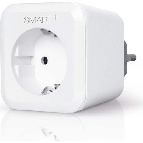 Prise OSRAM SMART+, prise commutable Bluetooth, contrôlable à distance, pour contrôler les lumières de votre maison intelligente, compatible avec Apple Homekit et l'application LEDVANCE Smart+ pour An