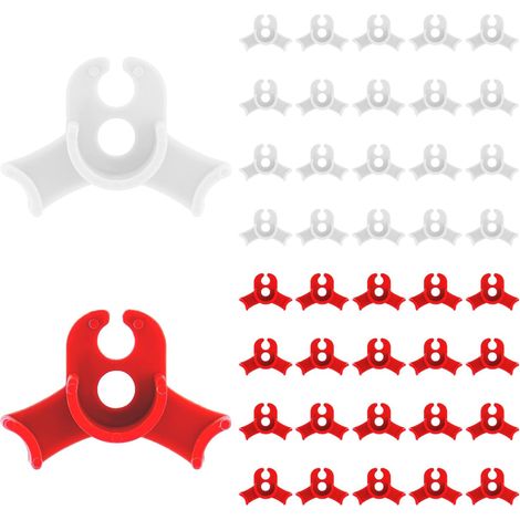 40 Stück Pflanzenbieger 90 Grad Pflanzentrainer, Lst Clips Pflanzen Clips, Low Stress Training Clips, Pflanzenclips Zum Biegen von Pflanzenstämmen und Ändern der Wuchsrichtung (1/5)