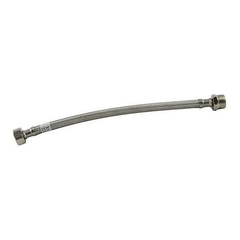 Tucai Tuyau flexible acier inoxydable 30 cm 1/2" raccord