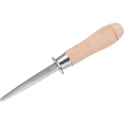 Austernmesser aus Edelstahl mit langem Griff, großer, ergonomischer Austernöffner, robustes Meeresfrüchtemesser, komfortabler Griff, professionelles Werkzeug (1/5)