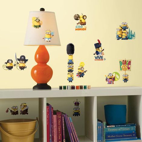 MINIONS - Stickers repositionnables les Minions, le film (1/4)