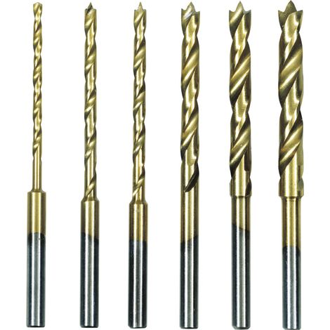 Proxxon Micromot 28 876  HSS Metall-Spiralbohrer-Set 6teilig 1.5 mm, 2 mm, 2.5 mm, 3 mm, 3.5 mm, 4 m