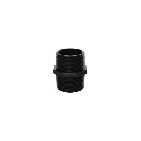 Acoplador macho Axis NPS/NPT de 1,5", 01706-001, universal, negro, 01706-001 (1/3)