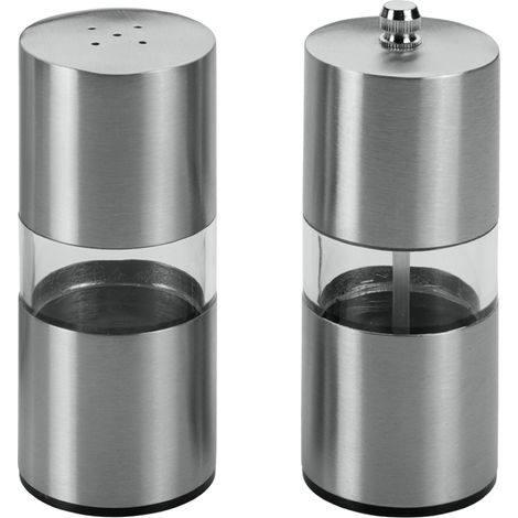 Set macina sale e pepe inox acrilico - metaltex (1/2)