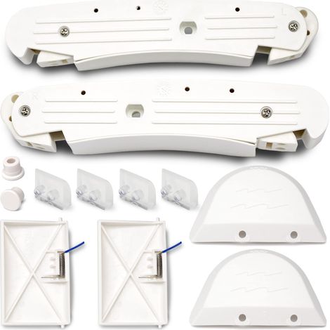 Kit de pour nettoyeur piscine nettoyage cadre avant et arrière volet 10 pièces AXV417WHP AXV604WHP AXV434WHP (1/5)