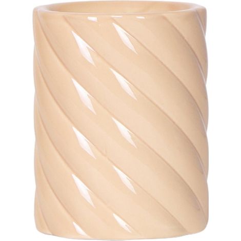 Cache-pot Décoratif Candy Modèle Haut Coloris Pêche Ø 9 cm - PANGIVO (1/5)