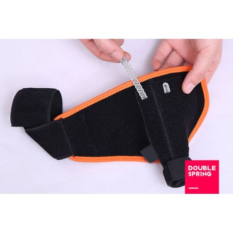 Support pour les doigts et les pouces, bracelet de poignet avec ressort de soutien, protection de poignet pour le sport, anti-entorse (1/5)
