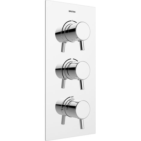 Bristan Prism 2 SHC3DIV Chrome Shower Mixer PM2 SHC3DIV C (1/2)