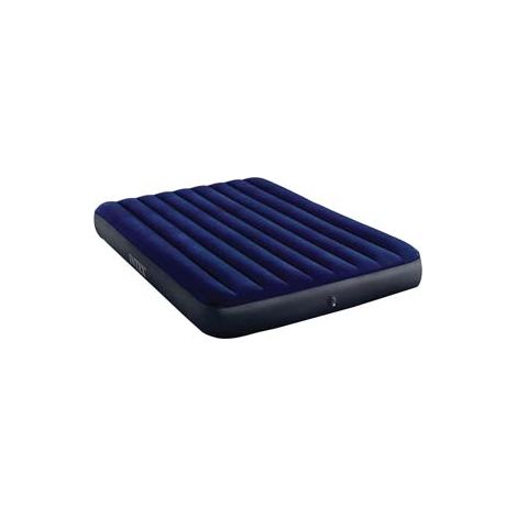 MATERASSO GONFIABILE CLASSIC DOWNY QUEEN DOPPIO  cm.203x152x25h.  peso kg.4,60 (64759)    INTEX