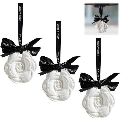 3 unités Diffuseurs D'Huiles Essentielles Pierre à Parfum D'Ambiance Pour La Décoration Galet (1/4)