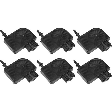 Kit d'accessoires 6 pièces pour imprimantes 4880, 7800, 7880, 9800 et 9880 (amortisseur de têtes d'encre UV DX5 PP, interface à fiche droite) (1/5)