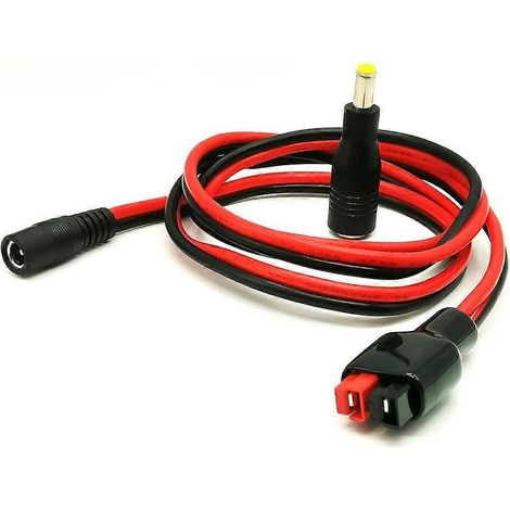 Rallonge électrique mâle 14 AWG pour prise CC 5,5 mm x 2,1 mm (1/5)