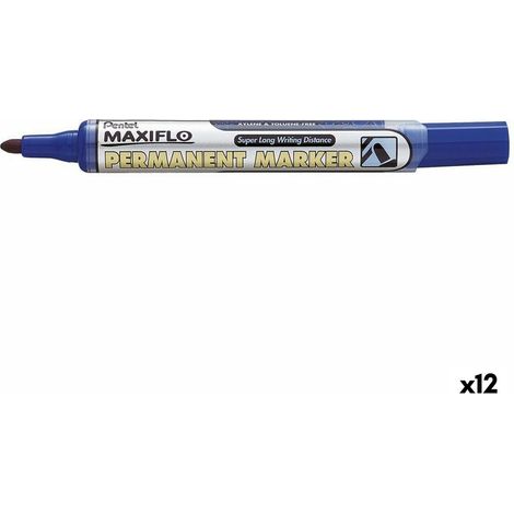 Pentel NLF50-CO marcador permanente Azul 12 pieza(s) (1/2)