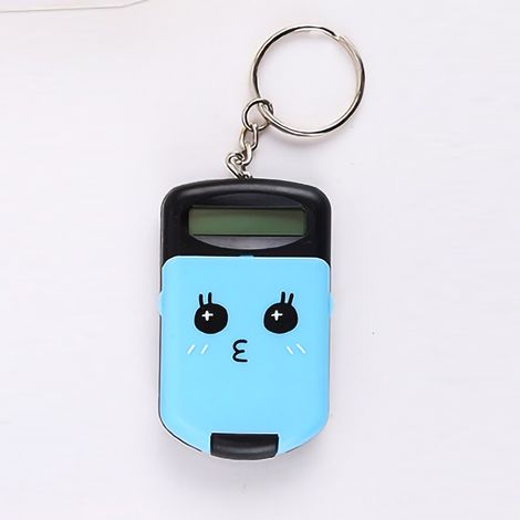 Small Calculator Cute Beautiful Safe Odorless Portable Calculator Calculation Tool for Students Children Black (1/5)