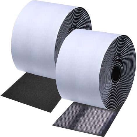 Cuscini per divano antiscivolo, impediscono ai cuscini di scivolare, chiusura in velcro, nero 10 cm2 m --- (Set con velcro) (1/5)