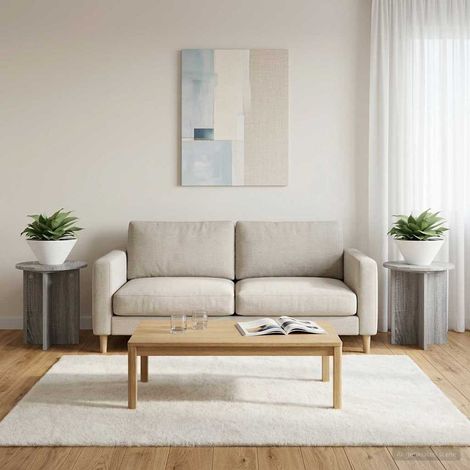Teenpull – Pflanzenständer 2 pcs Graues Sonoma 40 x 40 x 40 cm (1/5)