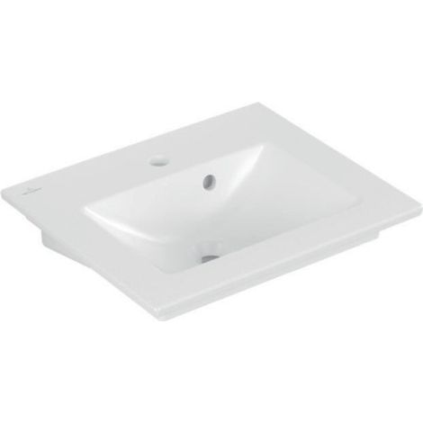 V&B Handwaschbecken VENTICELLO 500x420mm. mit Überlauf stone white C+