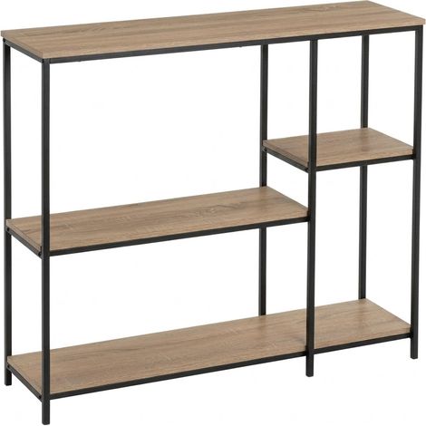 Scaffale 4 Ripiani Metallo Robusto Garage Cantina Casa Ufficio 110x30x95cm (1/5)