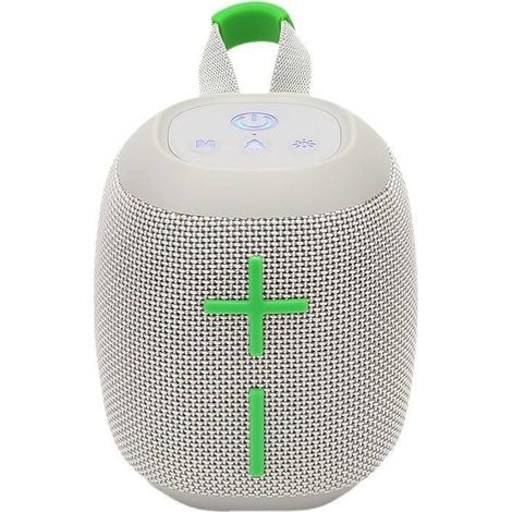 Enceinte Bluetooth - Enceinte portable avec TWS - Grise
