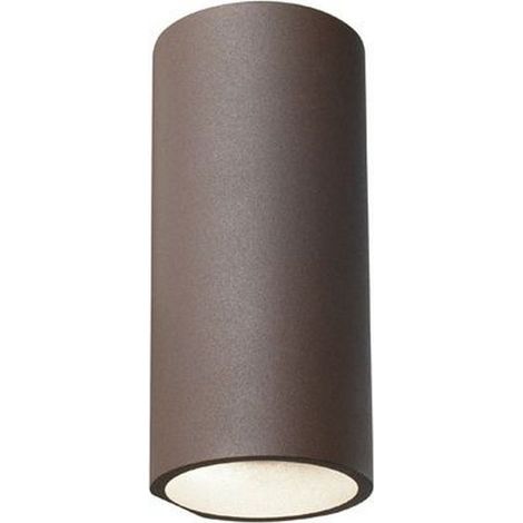 Applique Da Esterno Moderna Sirio Alluminio E Vetro Caffè Led 6+6W 4000K (1/5)