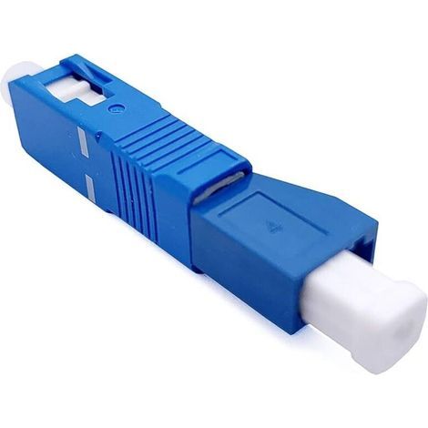 SC-Stecker auf LC-Buchse Singlemode-Glasfaseradapter/Koppler, 1 Stück (1/4)