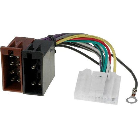 Fiche Autoradio 20PIN vers ISO IA47 Compatible avec Nissan - voir liste