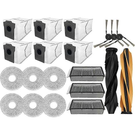 Ersatzteile für Dreame X50 Ultra/X50 Master/L50 Pro Ultra/L40S Pro Ultra/L40s Ultra Staubsauger: Bürste, Filter, Reinigungstuch, Staubbeutel (1/5)