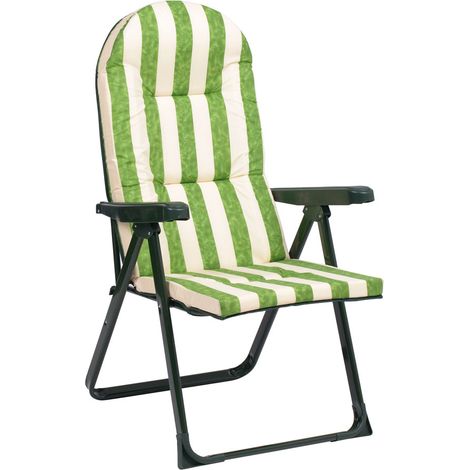 ALCO sillon posiciones tubo 30x15 278vor/0058 , Tumbona tubo30x15 cm 278VOR0058Marca: AlcoMagnífica tumbona ideal para el descansoReposabrazos. -Color: verdeRegulab