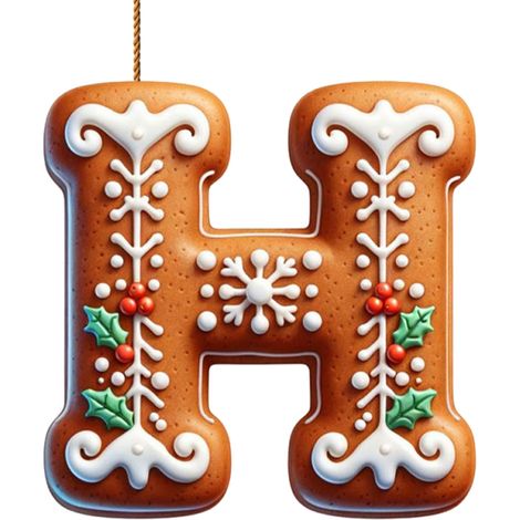 Ornement Lettre - 26 Lettres Majuscules en Bois Naturel - Décoration Arbre de Noël - Personnalisable - Lot Complet de 26 Pièces (1/5)