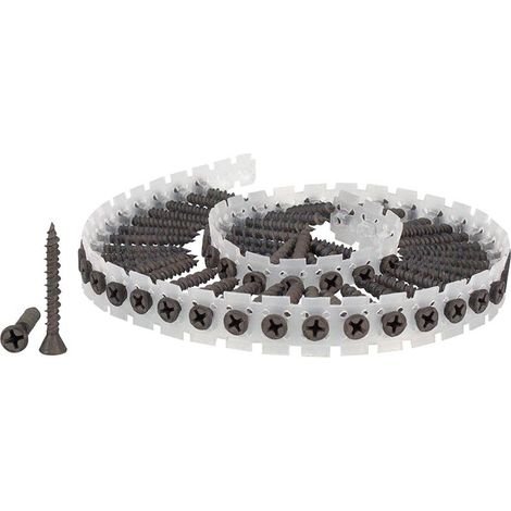 Senco DuraSpin® Collated Screws Fermacel Fibre Board to Wood 3.9 x 30mm (Pack 1000)