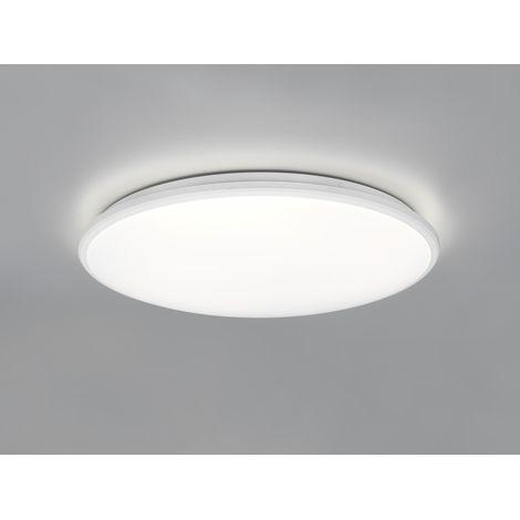 LED Deckenleuchte LIMBUS Weiß mit 3 Stufen Dimmer Neutralweiß, Ø 50cm (1/5)