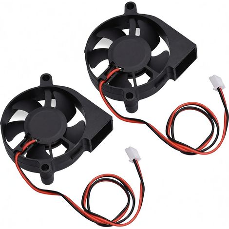 Ventilador de refrigeración sin escobillas BIGTREETECH 5015 de 50x50x15 mm, 12 V/24 V, conector de 2 pines, para piezas de impresoras 3D (1/5)