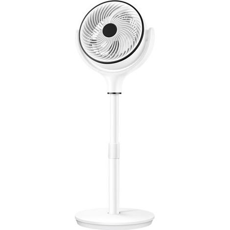 ABRILA-Lüfter de Pie Chorlito Blanco 40W  Oszillation 3D  6 Geschwindigkeiten  Timer  Fernbedienung