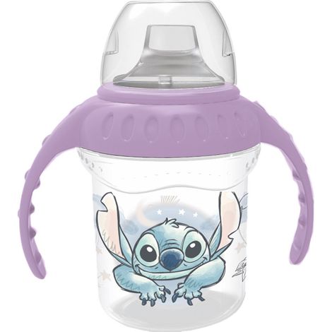 TATAWAY Tazza da Viaggio 250 ml Design Disney Stitch Coperchio Antigoccia (1/2)