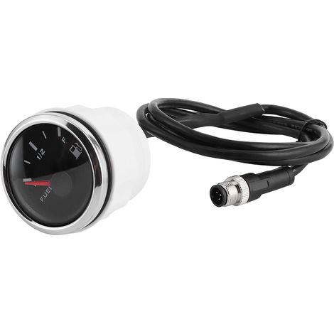 La jauge de niveau de carburant NMEA2000 de 52 mm est un instrument de type aiguille adapté aux applications marines et nautiques.