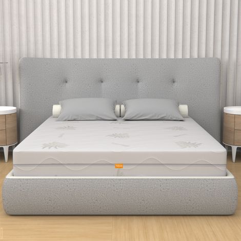 Materasso Matrimoniale 160x190, Alto 25 cm - Memory, Sfoderabile, Rivestimento Aloe Vera, Premium