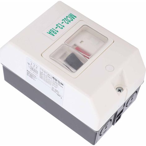 Interrupteur de protection moteur disjoncteur surcharge convertisseur de charge sectionneur étanche 220V/380V (1/5)