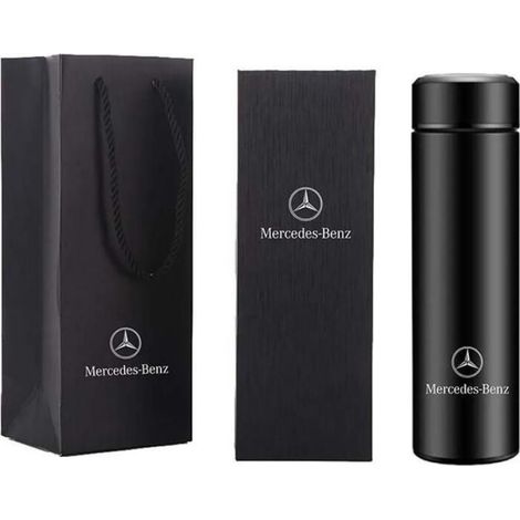 Gobelet à eau intelligent Mercedes-Benz Original Auto 4S Shop Gift Gobelet à eau Thermos en acier inoxydable (1 pièce) (1/3)