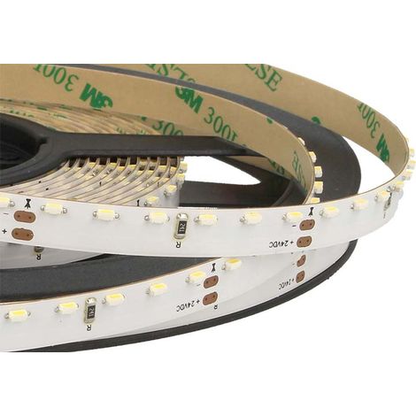 24V Bobina Striscia Striscia Led 15W/M Bianco Neutro Illuminazione Laterale 600 smd 3014 (1/3)