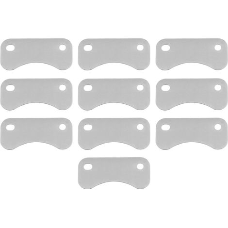 Lot de 10 plaques de soupape en fonte pour pompe à air 0,97/1,13, accessoires de réparation pour cylindre de 95 mm (1/5)