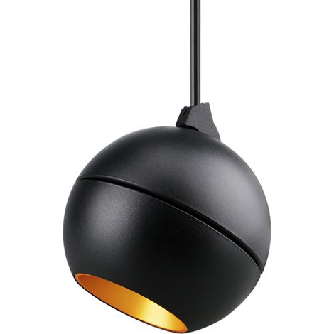 Suspension tilt UKU5 Corte de fase L,C LED COB 7W 881lm(764lm)/913lm(754lm)/954lm(817lm) CRI90 2700K/3000K/4000K 36º Noir Or